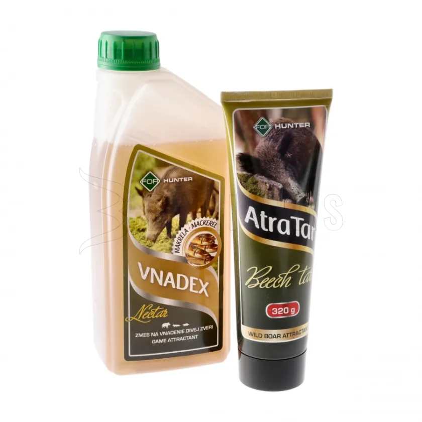 Vnadidlo Vnadex Nectar 1 kg Údená makrela + 320 g bukového dechtu AtraTar