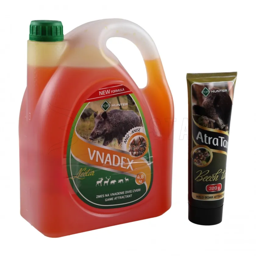 Návnada Vnadex Nectar 4.8kg Aníz + 320g bukového dechtu AtraTar
