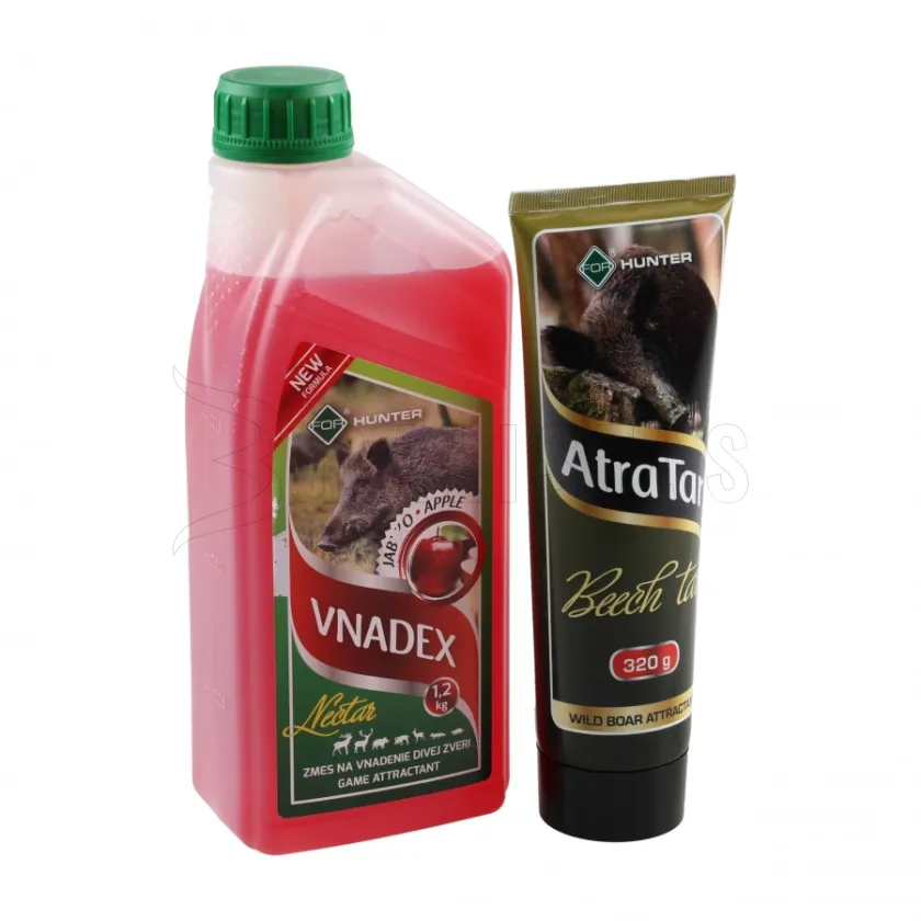 Vnadidlo Vnadex Nectar 1.2kg Jablko + 320g bukového dechtu AtraTar