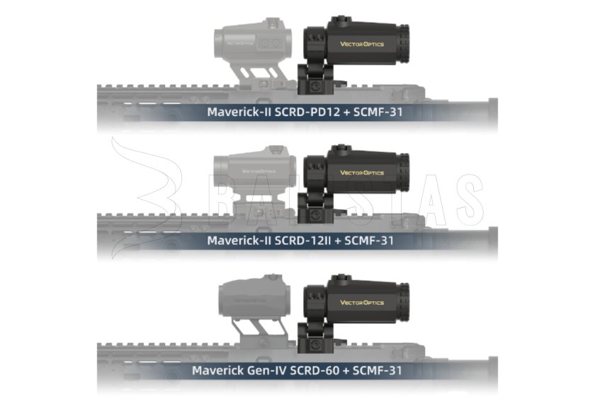 Zväčšovací modul Vector Optics Maverick-III 3x22 MIL mod.2026 11