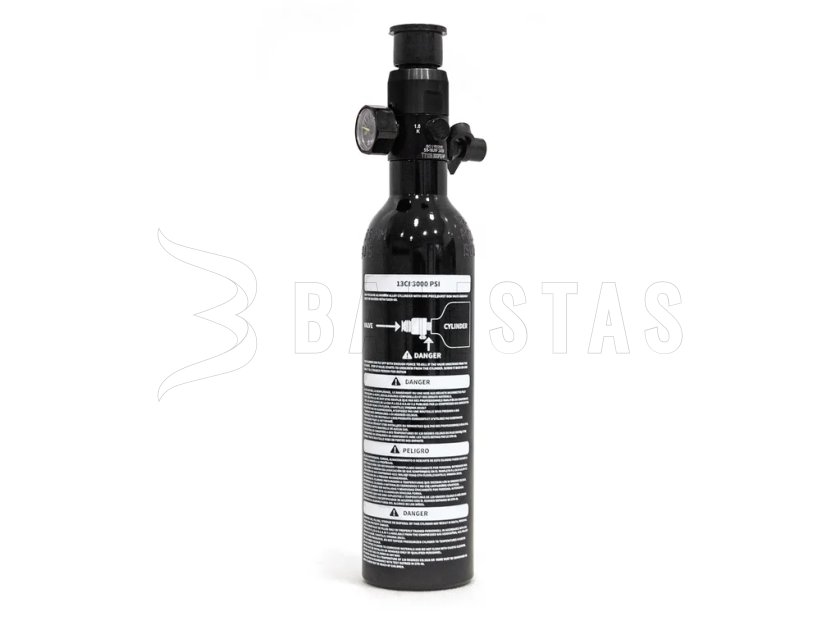 HPA Fľaša Spirit Field 0.21l 200bar s regulátorom 850psi 2