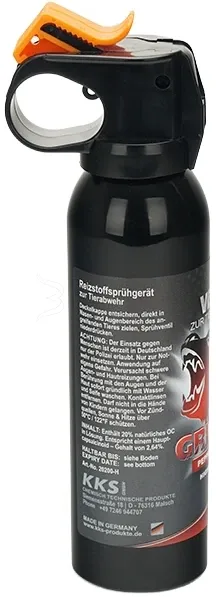 Obranný sprej proti medveďom KKS VESK Grizzly 200ml 3