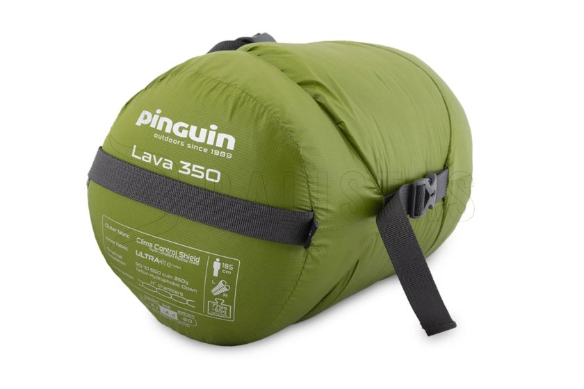 Spací vak Pinguin Lava 350 175cm modrý pravý 7