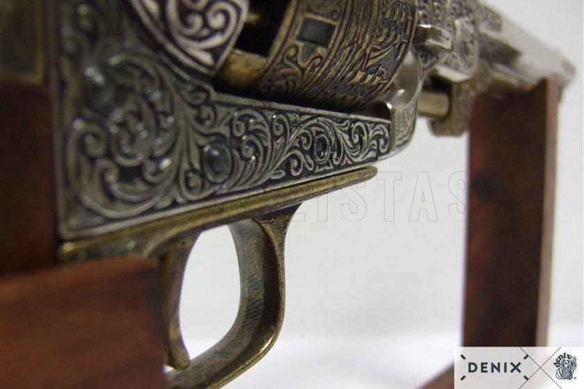 Replika Colt Navy 1851 – mosadz 4