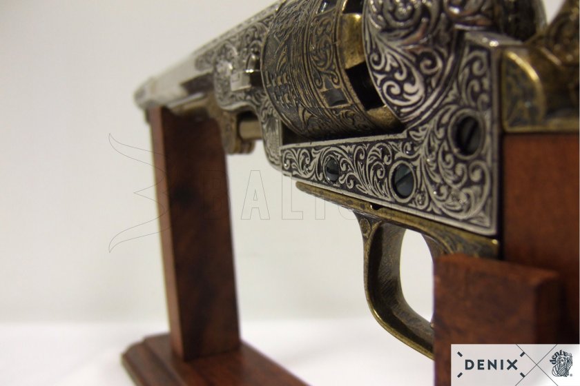 Replika Colt Navy 1851 – mosadz 7