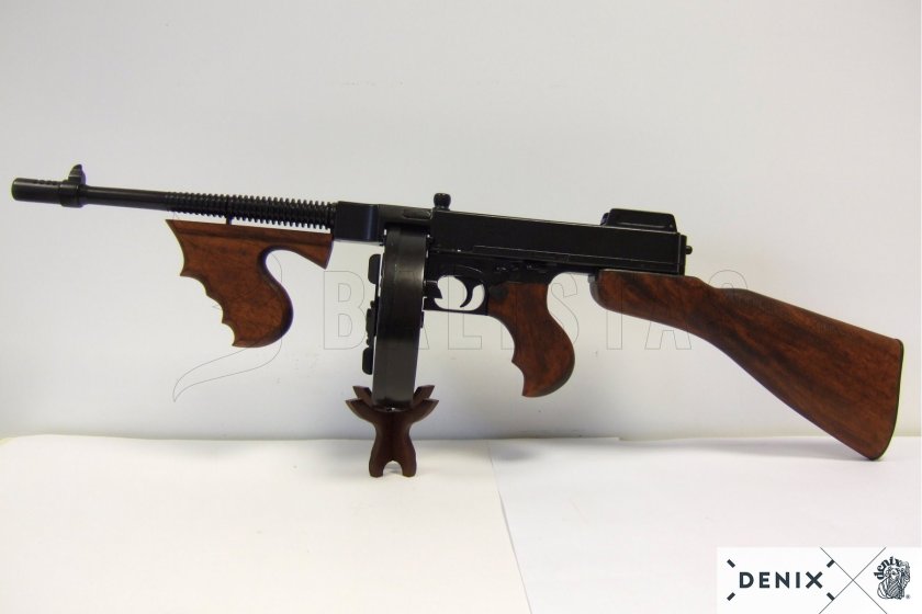 Replika Thompson M1928 s bubnovým zásobníkom, USA 2