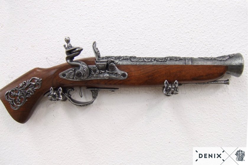 Replika kresadlovej pištole Blunderbuss, Rakúsko 18. storočie 10