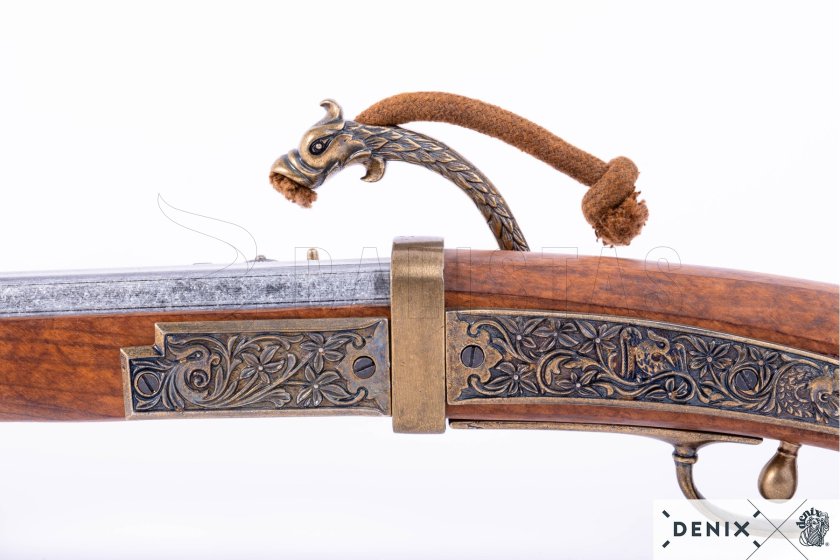 Replika pištole s knôtovým zámkom, Japonsko 1800 6