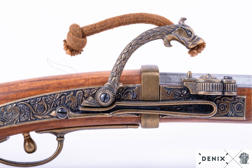 Replika pištole s knôtovým zámkom, Japonsko 1800 5
