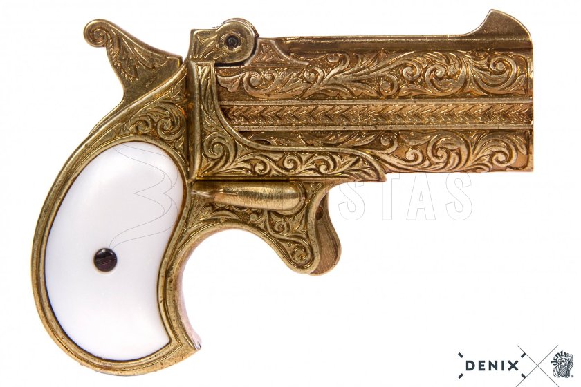 Replika dvojhlavňového Derringera, USA 1866