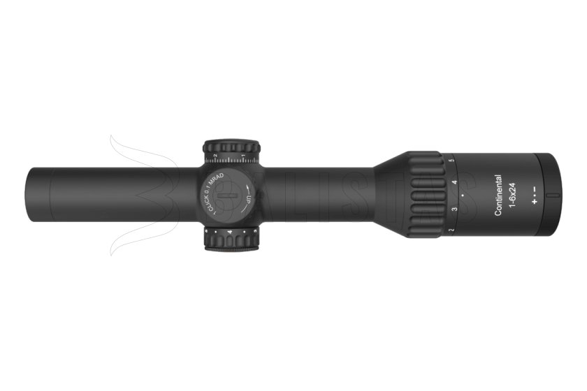 Puškohľad Vector Optics Continental x6 1-6x24i SFP VEC-FDR Fiber MIL 6