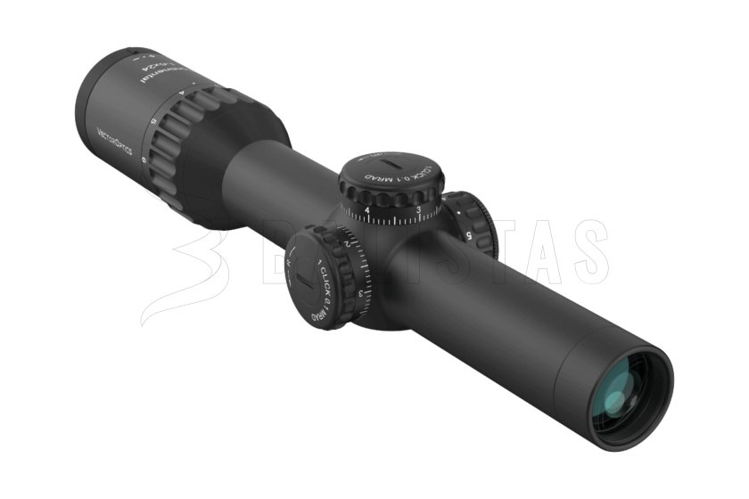 Puškohľad Vector Optics Continental x6 1-6x24i SFP VEC-FDR Fiber MIL 3