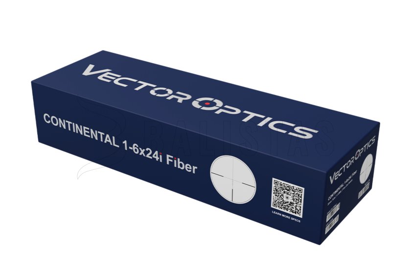 Puškohľad Vector Optics Continental x6 1-6x24i SFP VEC-FDR Fiber MIL 11