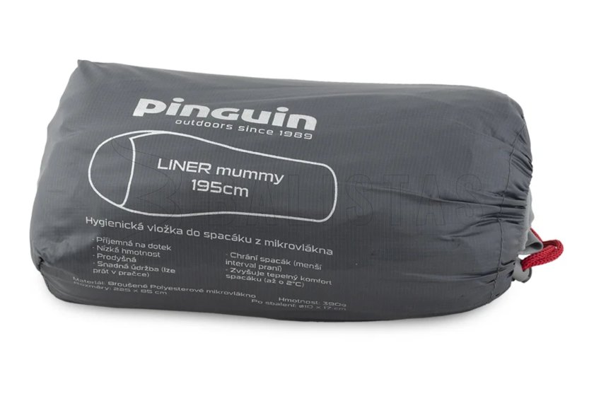 Vložka do spacáku Pinguin Liner Mummy 175cm 5