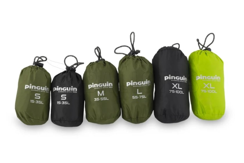 Pláštenka na batoh Pinguin Raincover M lime 8
