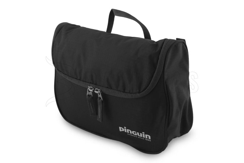 Toaletná taška Pinguin Toilet bag L čierna