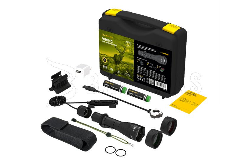 Svietidlo Armytek Viking PRO set teplé svetlo 2