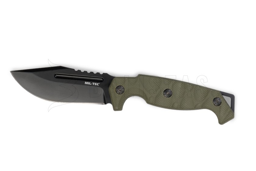 Nôž bojový G10 RIDGE s puzdrom KYDEX OLIVE DRAB