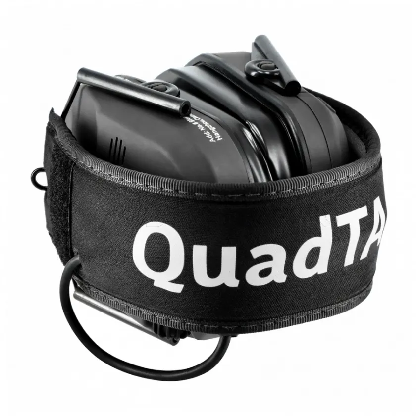 Aktívne strelecké slúchadlá RealHunter Active ProSHOT QuadTAC Čierne 6
