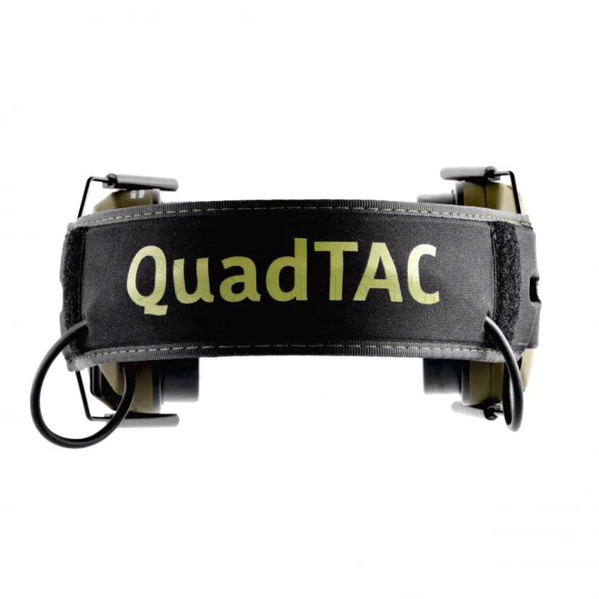 Aktívne strelecké slúchadlá RealHunter Active ProSHOT QuadTAC Olivové 7