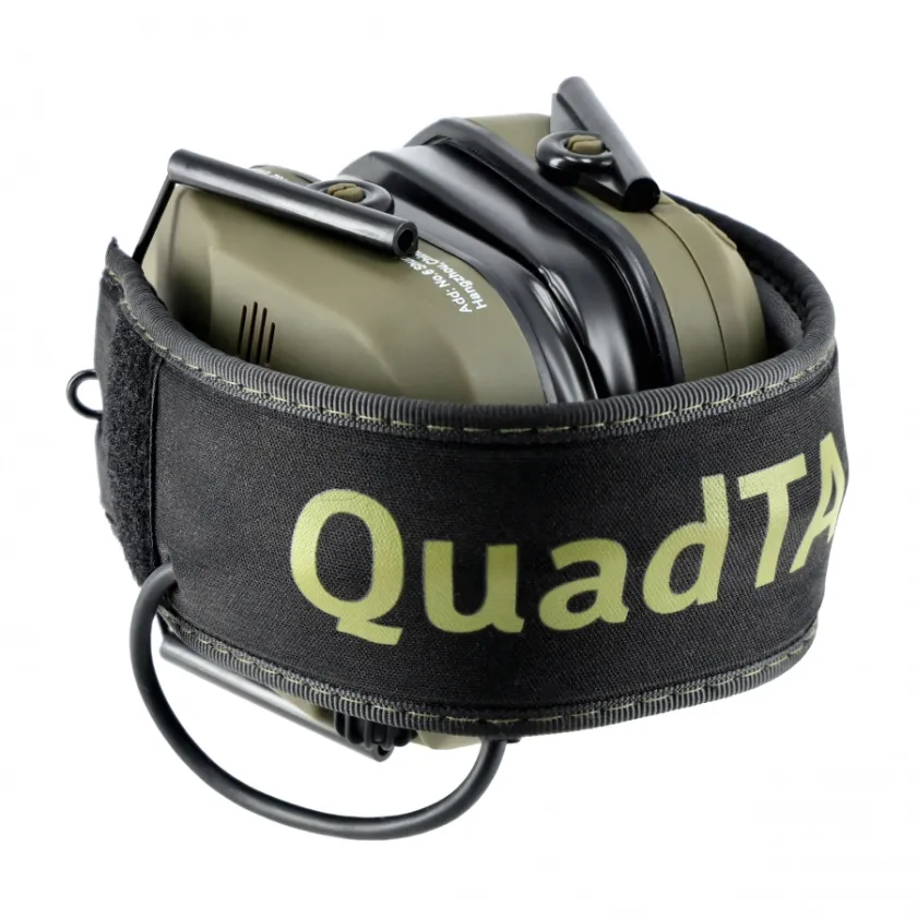 Aktívne strelecké slúchadlá RealHunter Active ProSHOT QuadTAC Olivové 6