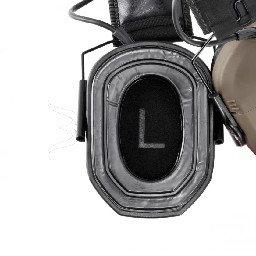 Aktívne strelecké slúchadlá RealHunter Active ProSHOT QuadTAC FDE 8