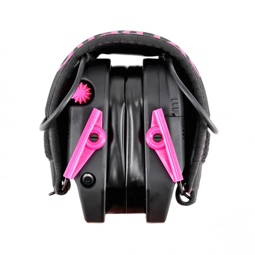 Aktívne strelecké slúchadlá RealHunter Active ProSHOT QuadTAC Devil Pink 5