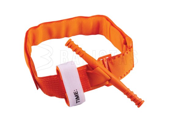 Taktický turniket so sťahovacím mechanizmom oranžový
