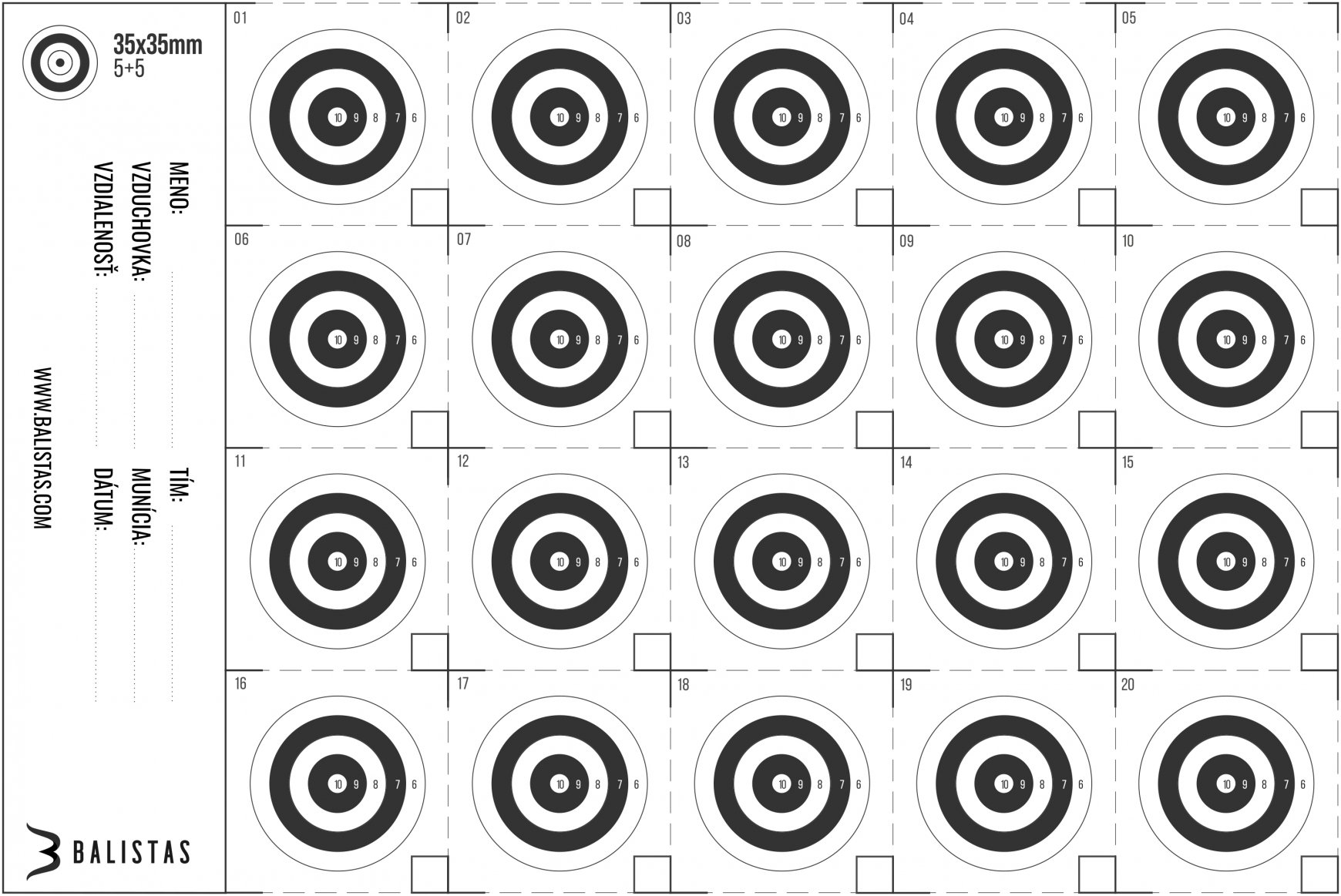 Target SK 35x35